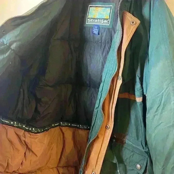Vintage 80’s Stratojac down jacket size L - Picture 10 of 11